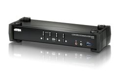 ATEN Przełącznik4 portowy  USB 3.0 4K DP KVMP Switch CS1924-AT-G 