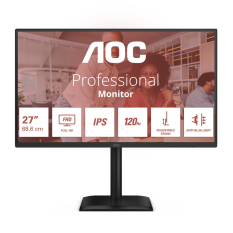 AOC Monitor 27E4U 27 cali IPS 120Hz HDMI DP VGA Pivot 