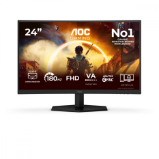 AOC Monitor 23.6 cala C24G42FE VA Curved 180Hz HDMI DP