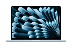 APPLE MacBook Air 13.6 cala: M5 10/10, 16GB, 512GB SSD, 30W - Błękitny