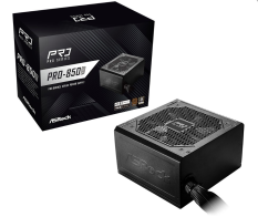 ASROCK Zasilacz PRO-850B 850W 80PLUS BRONZE NON MODULAR
