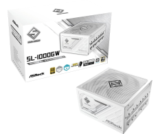 ASROCK Zasilacz SL-1000GW 1000W 80PLUS GOLD modularny