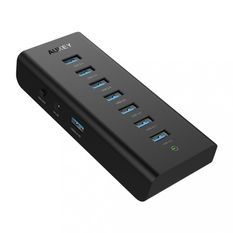 AUKEY CB-H3 aktywny HUB USB | 7w1 | 7xUSB 3.0 