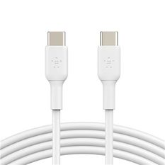 BELKIN Kabel Booster Charge USB-C/USB-C PVC 2m, biały