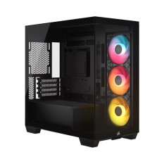 CORSAIR Obudowa 2800X RS-R ARGB mATX Panoramic Black 
