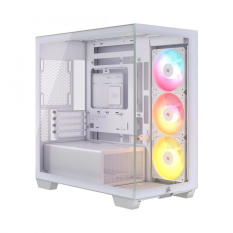 CORSAIR Obudowa 2800X RS-R ARGB mATX Panoramic Biała