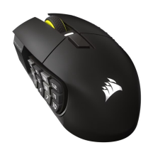 CORSAIR Mysz bezprzewodowa Scimitar Elite Wireless SE Gun Metal 33000 DPI 