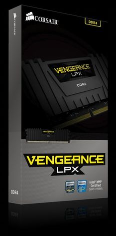 CORSAIR DDR4 Vengeance LPX 8GB/2400 BLACK CL14-16-16-31 1.20V XMP2.0
