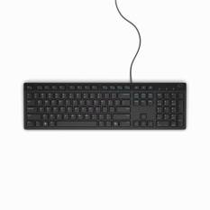 DELL Klawiatura przewodowa KB216 ukraińska czarna