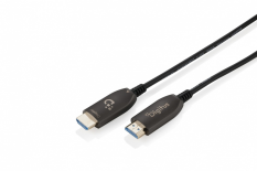 DIGITUS Kabel połączeniowy hybrydowy HDMI AOC | HDMI-A męski-męski | HDMI 2.1 | UHD-2 8K@60Hz | 48Gbps |HDR, eARC, HDCP 2.2, CEC | 100m