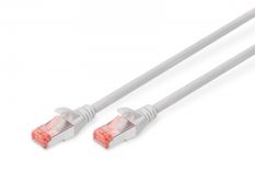 DIGITUS Patch cord S/FTP kat.6 LS0H 1m Szary 