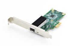 DIGITUS Karta sieciowa przewodowa PCI Express do SFP Gigabit 1000SX MM 1000LX/BX SM Low Profile
