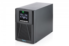 DIGITUS Zasilacz awaryjny UPS Online Tower 19" LCD 1000VA/1000W 2x12V/9Ah 4xC13 1xC14 USB RS232 RJ45 GŁ.293mm