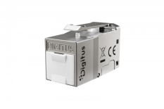 DIGITUS Moduł (gniazdo) Keystone RJ45 (8P8C) kat.6, STP ekranowany, beznarzędziowy, zaślepka przeciwpyłowa