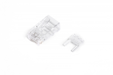 DIGITUS Wtyk RJ45 (8P8C) uniwersalny, kat. 6A, nieekranowany, AWG 26-24, opakowanie 100 szt. 