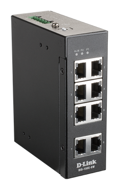 D-LINK Switch przemysłowy DIS-100E-8W 8xFE 