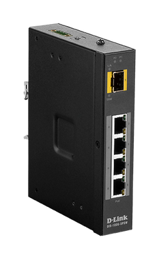 D-LINK Switch przemysłowy DIS-100G-5PSW 4xGb-PoE 1xSFP 