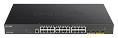 D-LINK Przełącznik DGS-1250-28XMP 24GE PoE+ 4SFP+ 
