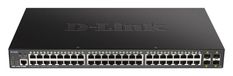 D-LINK Przełącznik DGS-1250-52XMP 48GE PoE+ 4SFP+ 