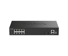 D-LINK Przełącznik SMART DGS-1530-10/E 8 portów GE + 2 porty 10G SFP+