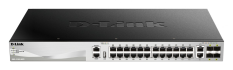 D-LINK Przełącznik zarządzalny DGS-3130-30TS Switch 24GE 2x10G 4xSFP+ 
