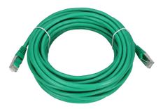 EXTRALINK Kabel sieciowy LAN Patchcord CAT.6 FTP 10m 1GBIT foliowana skręcona para, miedziany