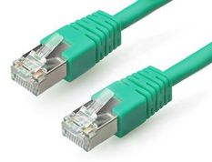 GEMBIRD Patch cord ekranowany FTP kat.6 osłonka zalewana 2M zielony