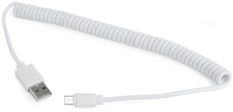 GEMBIRD Kabel Micro-USB 2.0 AM-MBM5P/Spirala/1.5