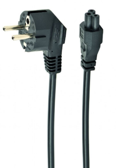 GEMBIRD Kabel zasilający koniczynka C5/VDE/0.5m 