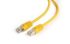GEMBIRD Patch cord Kat.6    FTP 0.25m/żółty