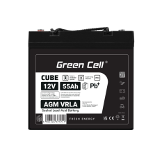 GREEN CELL Akumulator AGM VRLA 12V 55Ah IP54