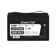 GREEN CELL Akumulator AGM VRLA 12V 90Ah IP54
