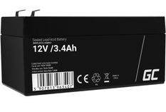 GREEN CELL Akumulator AGM VRLA 12V 3.4Ah