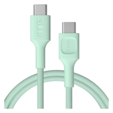 GREEN CELL Kabel USB-C-USB-C PowerStream 100W oplot 2m zielony