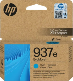 HP INC Tusz 937e Cyan 4S6W6NE 