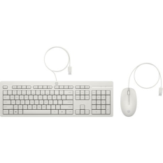 HP INC Zestaw Klawiatura i mysz 225 przewodowe G2 biały AW5S6AA#ABB 