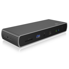 ICYBOX Stacja dokująca IB-DK8801-TB4 Thunderbolt 4, 10w1, 100W,USB, 2,5GB LAN,Multi Display