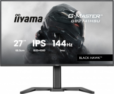 IIYAMA Monitor 27 cali GB2741HSU-B1 IPS,FHD,144Hz,1ms,2xUSB,350cd,HDMI,DP,  HAS (150) PIVOT 