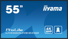 IIYAMA Monitor wielkoformatowy 55 cali LH5560UHS-B1AG matowy 24h/7 500(cd/m2) VA 3840 x 2160 UHD(4K) Android.11 Wifi CMS(iiSignage2), Uchwyt ścienny