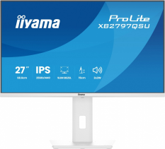 IIYAMA Monitor 27 cali XB2797QSU-W1 IPS, QHD, 2xHDMI, DP, 350cd, 75Hz, 1000:1, USB HUB x4