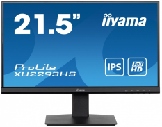 IIYAMA Monitor 21.5 cala XU2293HS-B5 IPS/HDMI/DP/SLIM/2x1W/3ms 