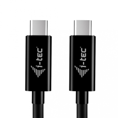 I-TEC Kabel USB-C TB5 1.8m, czarny