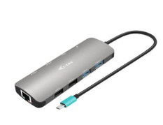 I-TEC Stacja dokująca USB-C Metal Nano 2x HDMI Display + Power Delivery 100W 