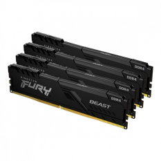 KINGSTON Pamięć DDR4 Fury Beast 64GB(4*16GB)/3200 CL16 