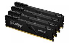 KINGSTON Pamięć DDR4 FURY Beast 128GB(4*32GB)/3200 CL16