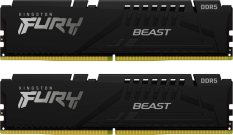 KINGSTON Pamięć DDR5 Fury Beast Black 64GB(2*32GB)/5200  CL36 EXPO