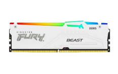 KINGSTON Pamięć DDR5 Fury Beast White RGB  64GB(2*32GB)/5600Mhz  CL36 