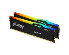 KINGSTON Pamięć DDR5 Fury Beast RGB 128GB(2*64GB)/5600 CL40 czarna