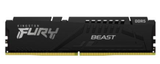 KINGSTON Pamięć DDR5 Fury Beast 64GB(4*16GB)/5600 CL40 czarna