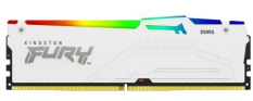 KINGSTON Pamięć DDR5 Fury Beast RGB 128GB(4*32GB)/5600 CL40 biała